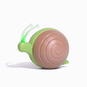 Wicked Snail interactive cat toy in the shape of a snail